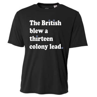 The British Blew A Thirteen Colony Lead Cooling Performance Crew T-Shirt