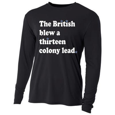 The British Blew A Thirteen Colony Lead Cooling Performance Long Sleeve Crew