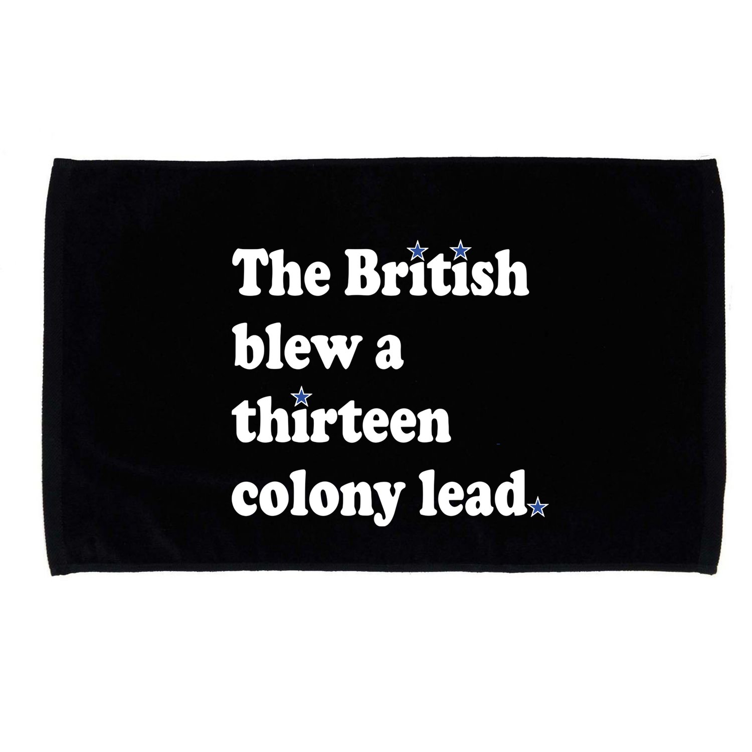 The British Blew A Thirteen Colony Lead Microfiber Hand Towel