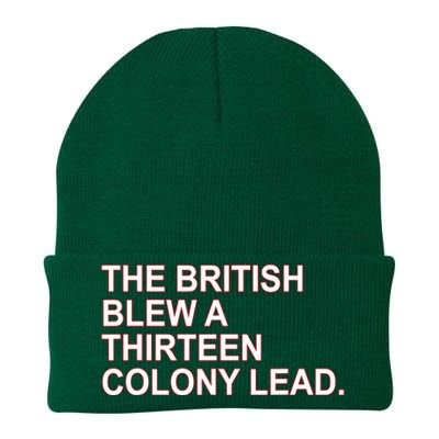 The British Blew A Thirteen Colony Lead Knit Cap Winter Beanie