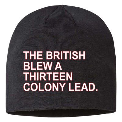 The British Blew A Thirteen Colony Lead Sustainable Beanie