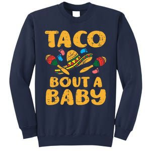 Taco Bout Baby Cinco De Mayo Pregnancy Announcement Reveal Sweatshirt