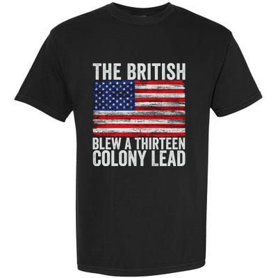 The British Blew A Thirteen Colony Lead Garment-Dyed Heavyweight T-Shirt