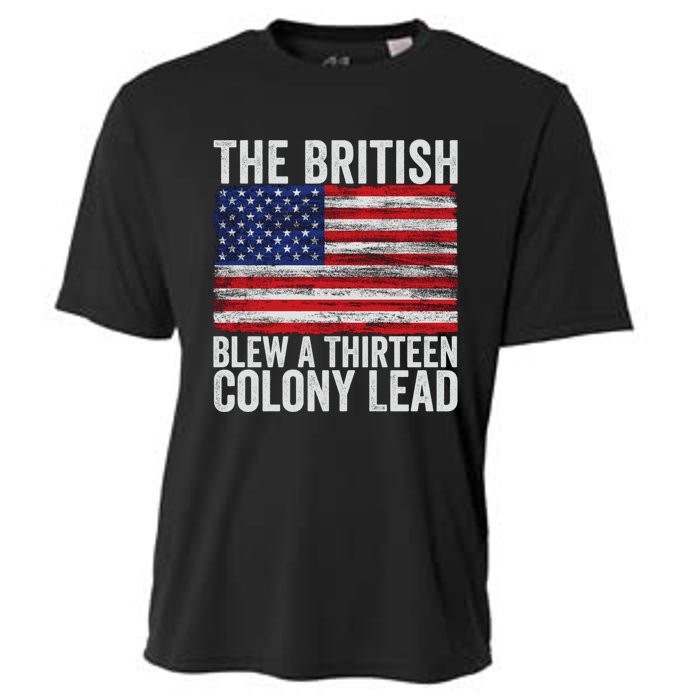 The British Blew A Thirteen Colony Lead Cooling Performance Crew T-Shirt