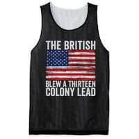 The British Blew A Thirteen Colony Lead Mesh Reversible Basketball Jersey Tank