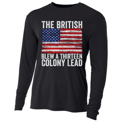 The British Blew A Thirteen Colony Lead Cooling Performance Long Sleeve Crew