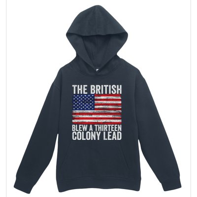 The British Blew A Thirteen Colony Lead Urban Pullover Hoodie