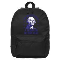 The British Blew A 13 Colony Lead Retro Us George Washington 16 in Basic Backpack