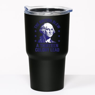 The British Blew A 13 Colony Lead Retro Us George Washington Tumbler