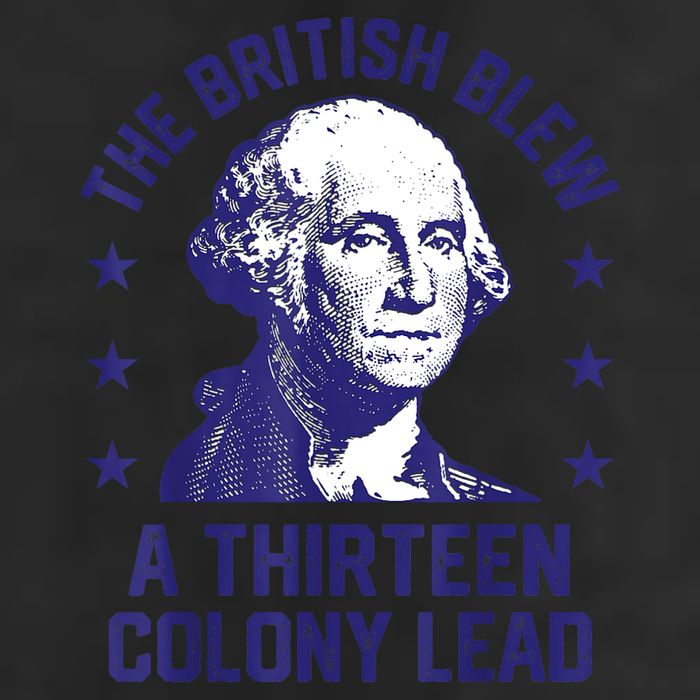 The British Blew A 13 Colony Lead Retro Us George Washington Microfiber Hand Towel