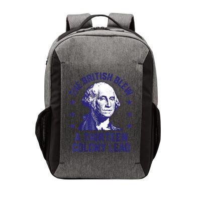 The British Blew A 13 Colony Lead Retro Us George Washington Vector Backpack