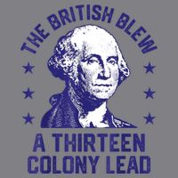 The British Blew A 13 Colony Lead Retro Us George Washington Doggie Tank