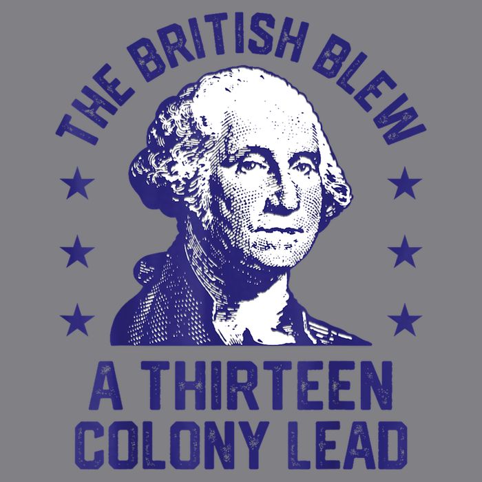 The British Blew A 13 Colony Lead Retro Us George Washington Doggie Tank