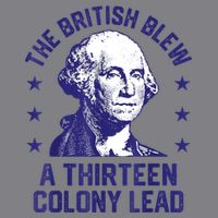 The British Blew A 13 Colony Lead Retro Us George Washington Impact Tech Backpack