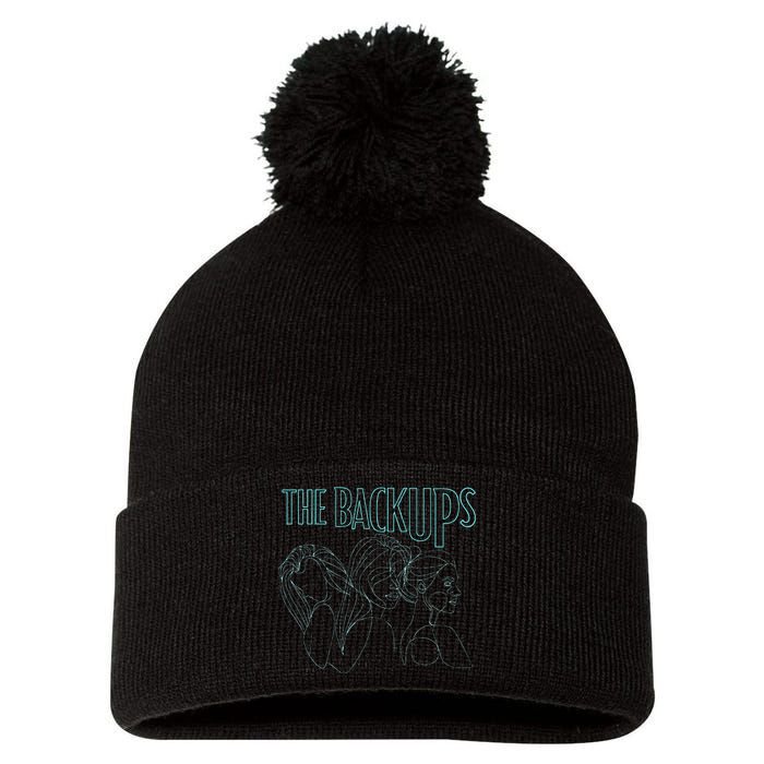 The Backups Band Merch Pom Pom 12in Knit Beanie