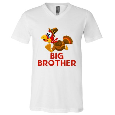 Thanksgiving Big Brother Announcement V-Neck T-Shirt