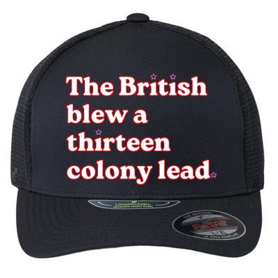 The British Blew A Thirteen Colony Lead Flexfit Unipanel Trucker Cap