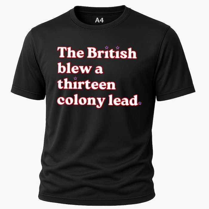 The British Blew A Thirteen Colony Lead Cooling Performance Crew T-Shirt