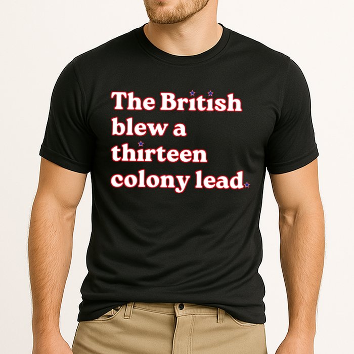 The British Blew A Thirteen Colony Lead Cooling Performance Crew T-Shirt