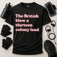 The British Blew A Thirteen Colony Lead Cooling Performance Crew T-Shirt