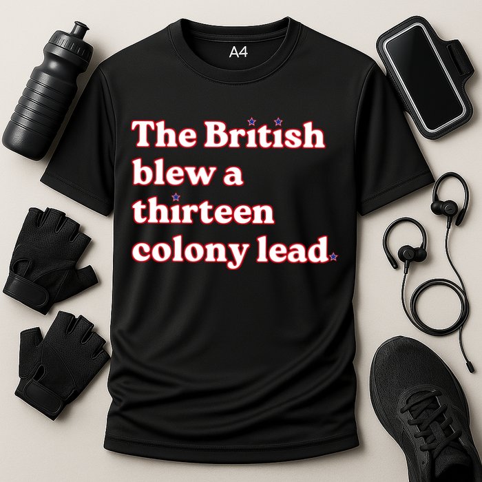 The British Blew A Thirteen Colony Lead Cooling Performance Crew T-Shirt