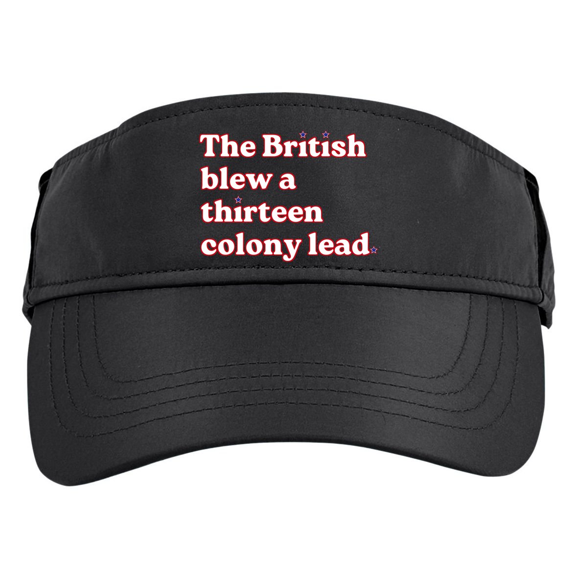 The British Blew A Thirteen Colony Lead Adult Drive Performance Visor