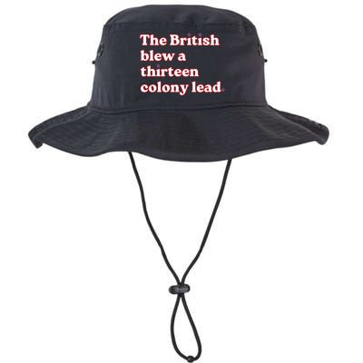 The British Blew A Thirteen Colony Lead Bucket Hat