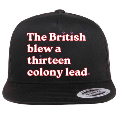 The British Blew A Thirteen Colony Lead Flatbill Hat