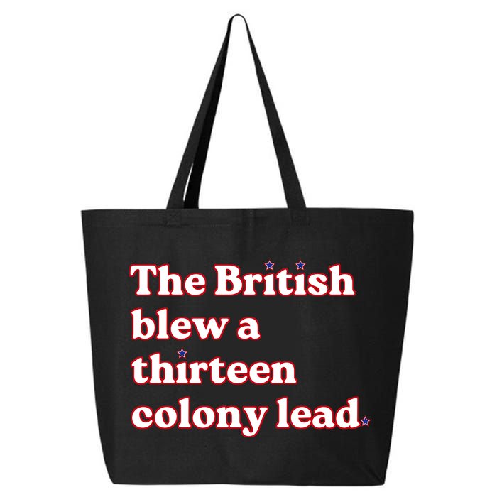The British Blew A Thirteen Colony Lead 25L Jumbo Tote
