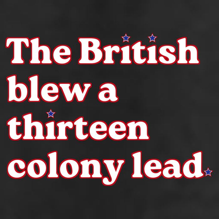 The British Blew A Thirteen Colony Lead 25L Jumbo Tote