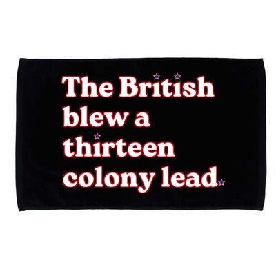 The British Blew A Thirteen Colony Lead Microfiber Hand Towel