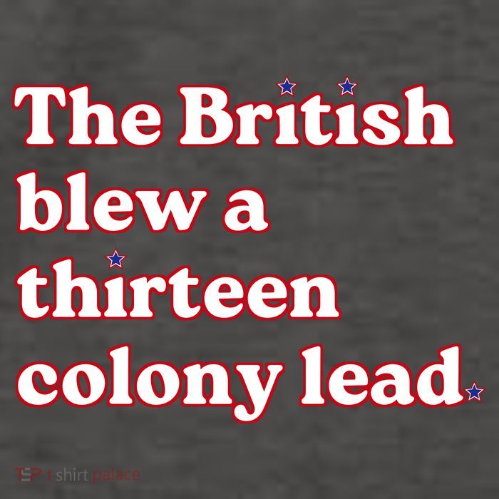 The British Blew A Thirteen Colony Lead Vector Backpack