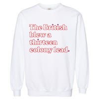 The British Blew A Thirteen Colony Lead Garment-Dyed Sweatshirt
