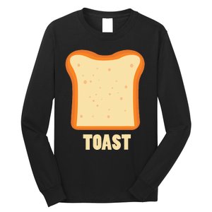 Toast Bread Breakfast Costume Cute Easy Food Halloween Gift Long Sleeve Shirt