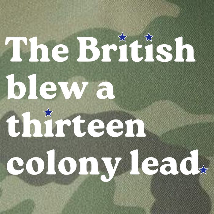 The British Blew A Thirteen Colony Lead Legacy Tie Dye Trucker Hat