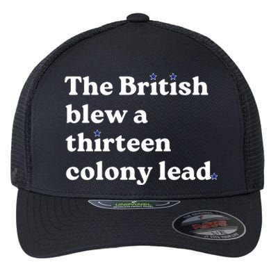 The British Blew A Thirteen Colony Lead Flexfit Unipanel Trucker Cap