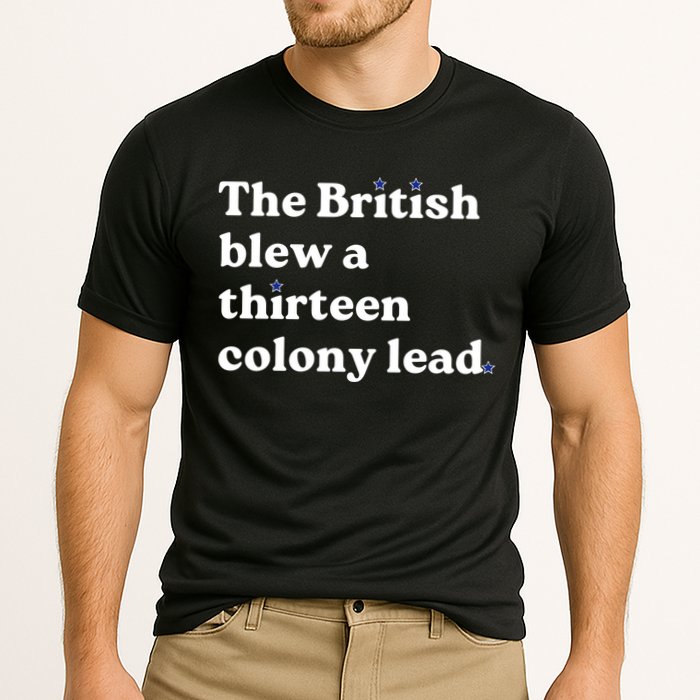 The British Blew A Thirteen Colony Lead Cooling Performance Crew T-Shirt