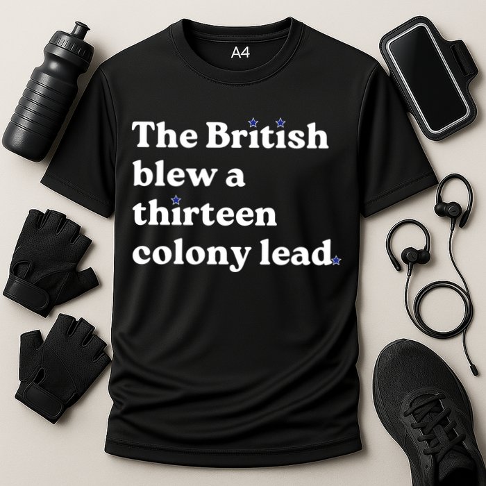 The British Blew A Thirteen Colony Lead Cooling Performance Crew T-Shirt