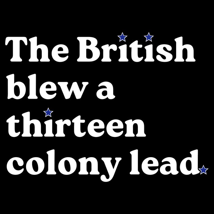 The British Blew A Thirteen Colony Lead City Backpack