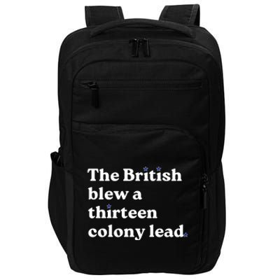 The British Blew A Thirteen Colony Lead Impact Tech Backpack