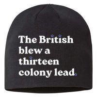 The British Blew A Thirteen Colony Lead Sustainable Beanie
