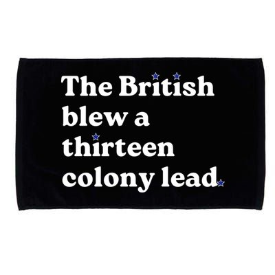 The British Blew A Thirteen Colony Lead Microfiber Hand Towel