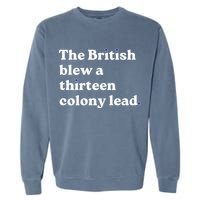 The British Blew A Thirteen Colony Lead Garment-Dyed Sweatshirt
