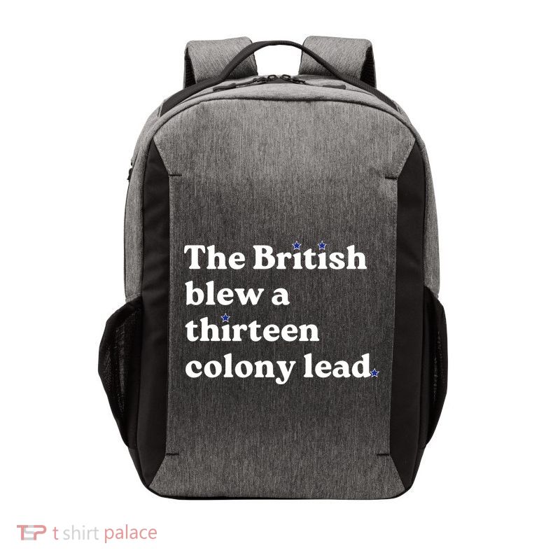 The British Blew A Thirteen Colony Lead Vector Backpack