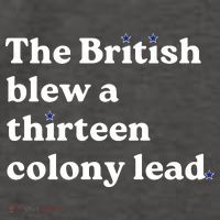 The British Blew A Thirteen Colony Lead Vector Backpack