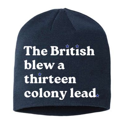 The British Blew A Thirteen Colony Lead Sustainable Beanie