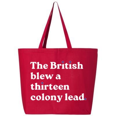 The British Blew A Thirteen Colony Lead 25L Jumbo Tote