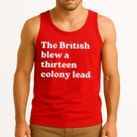 The British Blew A Thirteen Colony Lead Tank Top