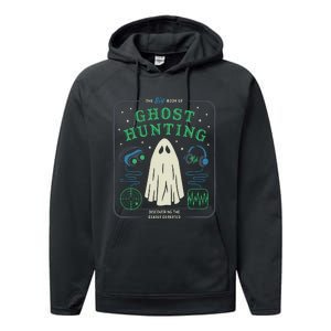 The Big Book Of Ghost Hunting Funny Halloween Performance Fleece Hoodie