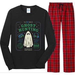 The Big Book Of Ghost Hunting Funny Halloween Long Sleeve Pajama Set